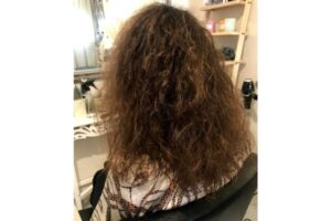 הורדת נפח ושיקום שיער - לפני הטיפול-ג'ולי מורד