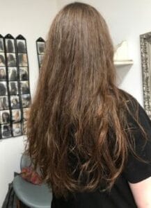 הורדת נפח ושיקום שיער -לאחר הטיפול- ג'ולי מורד